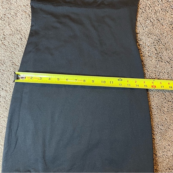 ASHRO-WOMENS BLACK MIDI SPAGHETTI STRAP DRESS SIZE SMALL D33 - Picture 4 of 8